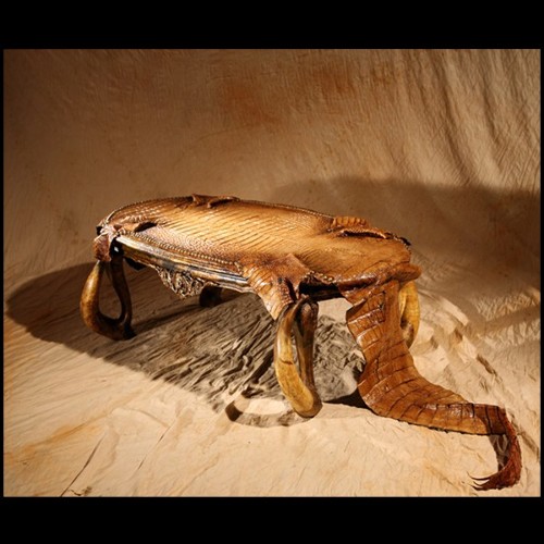 Table Basse 120 - Cayman - Salon Pacific Compagnie.