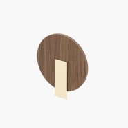 Applique 174 - Lord | Décoration murale en forme d'applique 174-Lord, matière marbre et métal - Pacific Compagnie.