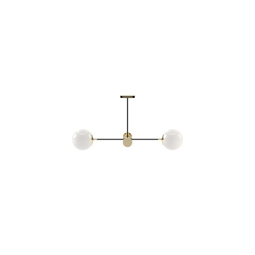 Suspension 174 - Janis - Stylish metal suspension lighting fixture - Pacific Compagnie.