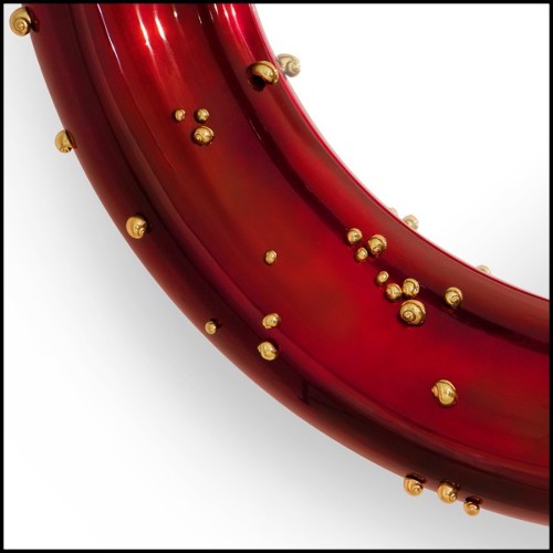 Miroir 155 - Red Mirror - Brillant Pacific Compagnie.