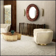 Miroir 155 - Red Mirror - Rouge Pacific Compagnie.