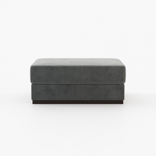 Pouf 174 - Charlie | Pouf 174-Charlie en bois et tissu - Pacific Compagnie.