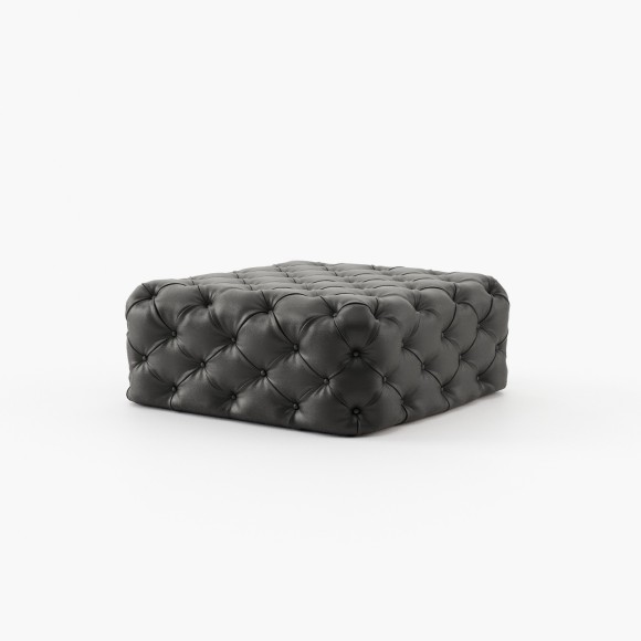 Pouf 174 - Bur - Pouf 174-Bur with dimensions Diam. 100cm x H35cm - Pacific Compagnie.