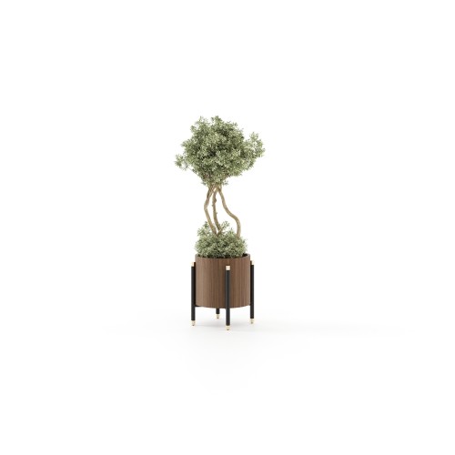 Pot de fleurs 174 - Rosie - Medium Sized Wooden Planter - Pacific Compagnie.