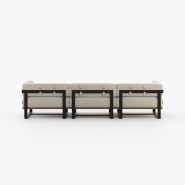 Modules de canapé 174 - Salim - Luxury sofa set with Andapa Sand and Avocat color options - Pacific Compagnie.