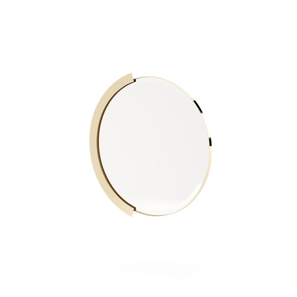 Miroir 174 - Phill - Silver bordered, rectangular mirror, 126cm wide metal frame - Pacific Compagnie.