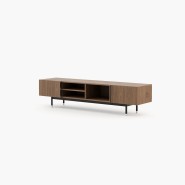 Meuble TV 174 - Cuba - Contemporary TV cabinet with wood and metal design - Pacific Compagnie.