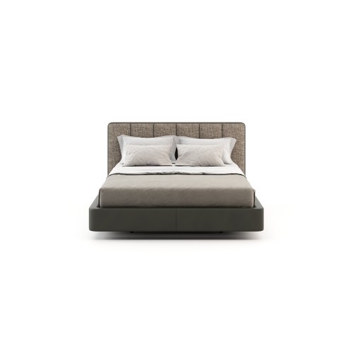 Lit 174 - Jody - White fabric bed in various sizes - Pacific Compagnie.