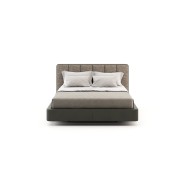 Lit 174 - Jody - White fabric bed in various sizes - Pacific Compagnie.