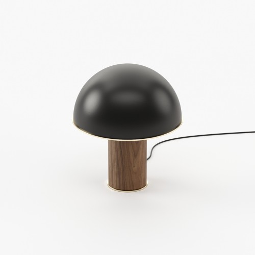 Lampe de bureau 174 - Franklin - Modern desk lamp with iron and wood accents - Pacific Compagnie.