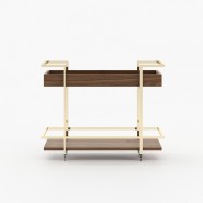 Desserte à thé 174 - Janice - Meuble de salle à manger en bois, modèle Desserte à thé 174-Janice - Pacific Compagnie.