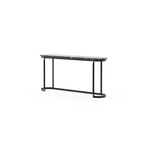 Console 174 - Lyssa - Small to large walnut console table with storage options - Pacific Compagnie.