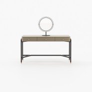 Coiffeuse 174 - Rosie - Luxurious walnut dressing table with storage space - Pacific Compagnie.
