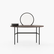 Coiffeuse 174 - Arcadia - Spacious dressing table with mirror and wood finish - Pacific Compagnie.