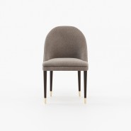 Chaise 174 - Estoril - Chaise en bois et tissu, style scandinave - Pacific Compagnie.