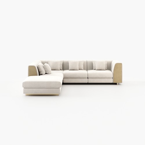Canapé 174 - Harry - Corner sofa configuration with Left/Right Arm Module - Pacific Compagnie.