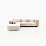 Canapé 174 - Harry - Corner sofa configuration with Left/Right Arm Module - Pacific Compagnie.