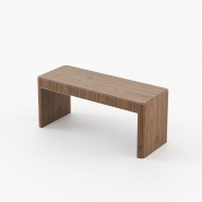 Bureau 174 - Larson - Meuble de bureau en bois et métal de dimensions généreuses - Pacific Compagnie.