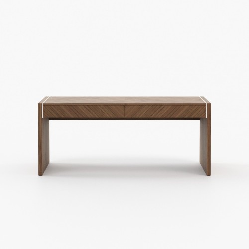 Bureau 174 - Bonham 2 drawers - Modern home office desk with 2 spacious drawers - Pacific Compagnie.