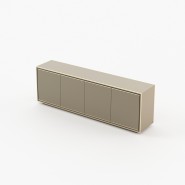 Buffet 174 - Rick - Wood and metal Buffet 174-Rick sideboard in large size for extra storage - Pacific Compagnie.