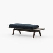 Banc 174 - Devon | Banc en L 140cm sable - Pacific Compagnie.