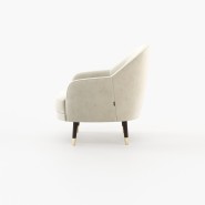 Fauteuil 174 - Cosy | Fauteuil confortable en taupe, sable, crème ou bleu profond, modèle 174-Cosy - Pacific Compagnie.