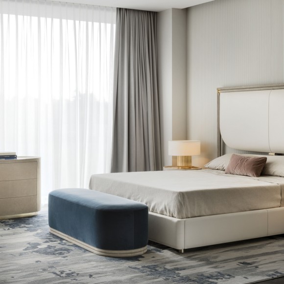 Bancs 150 - Boheme - Exclusive leather Bancs de luxe with Boheme-inspired details - Pacific Compagnie.