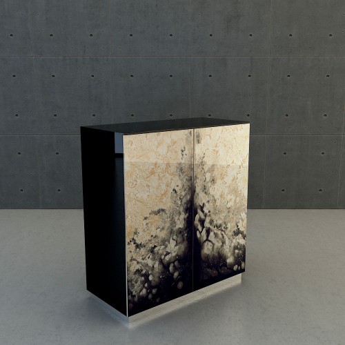 Buffets 150 - Atlanta - High-end bronzed brass buffet with sleek design - Pacific Compagnie.