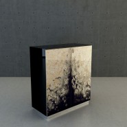 Buffets 150 - Atlanta - High-end bronzed brass buffet with sleek design - Pacific Compagnie.