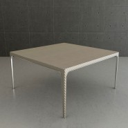 Tables 150 - Alexander | Table de repas de luxe en laiton bronze - Pacific Compagnie.