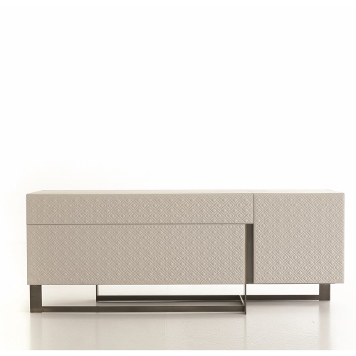 Buffets 150 - Blade - Buffet design en ébène et laiton bronzé - Pacific Compagnie.