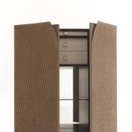 Buffets 150 - Callas - Luxury leather buffet with sleek design - Pacific Compagnie.