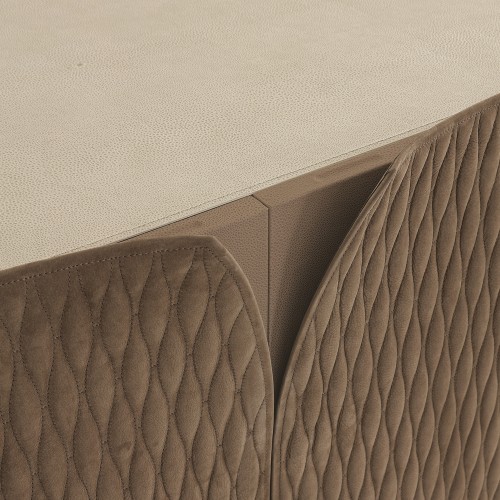 Buffets 150 - Callas - High-end leather storage unit with modern style - Pacific Compagnie.