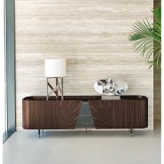 Buffets 150 - Frak - Meuble buffet haut de gamme en valentine grey et emperador dark - Pacific Compagnie.