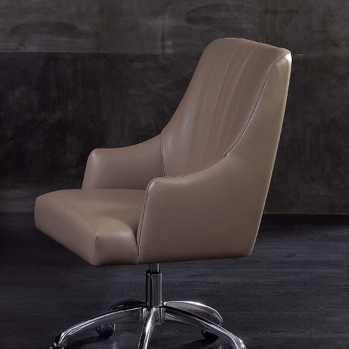 Bureau 150 - Arianna - Luxury fabric office desk with ergonomic design - Pacific Compagnie.