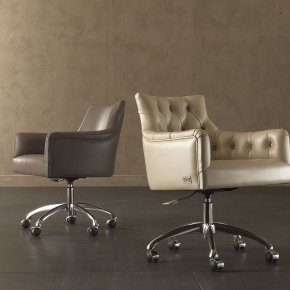 Bureau 150 - Itaca | Bureau de luxe en bronze avec pieds hauts - Pacific Compagnie.