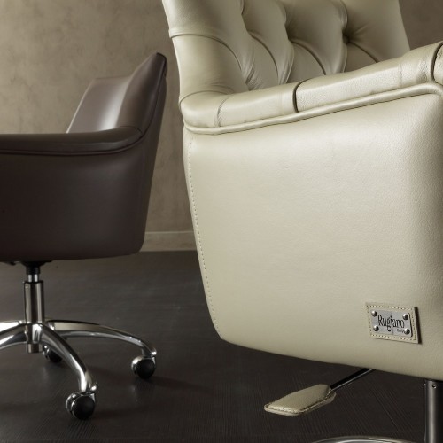 Bureau 150 - Itaca - Bronze luxury office desk with 60 X 65 dimensions - Pacific Compagnie.