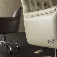 Bureau 150 - Itaca - Bronze luxury office desk with 60 X 65 dimensions - Pacific Compagnie.