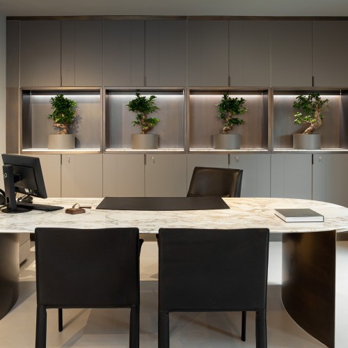 Bureau 150 - President - High-end executive desk with elegant design - Pacific Compagnie.