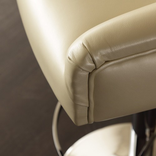 Tabourets de bar 150 - Itaca - Versatile chrome bar stool for bar and counter use - Pacific Compagnie.