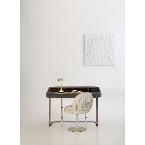 Bureaux 150 - Roma - Bureaux de luxe en laiton bronzé de la marque Rugiano - Pacific Compagnie.