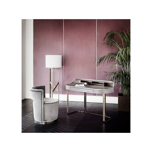 Bureaux 150 - Roma - Bureaux de luxe en laiton bronzé avec finition bronzée - Pacific Compagnie.