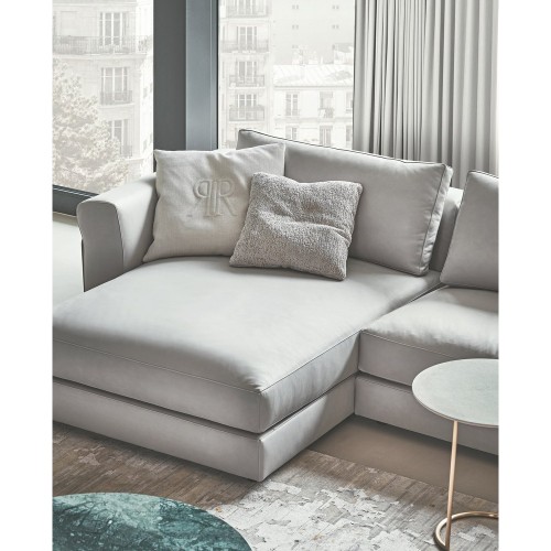 Canapés 150 - Arthur - Canapé de luxe avec cadre en chrome noir - Pacific Compagnie.