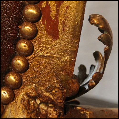 Fauteuil 120 - Black Crocodile - Design exclusif - Pacific Compagnie.