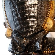 Fauteuil 120 - Black Crocodile - Mobilier luxe - Pacific Compagnie.