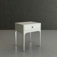 Tables d’appoint 150 - Charlie - Table de salon en chrome et laiton, Tables d’appoint 150-Charlie - Pacific Compagnie.