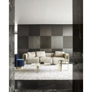 Canapés 150 - Luz - Premium Canapés 150- Luz in brushed brass with varying sizes - Pacific Compagnie.