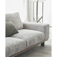 Canapés 150 - Memphis - Canapé 150- Memphis avec assise et dossier en laiton bronzé - Pacific Compagnie.