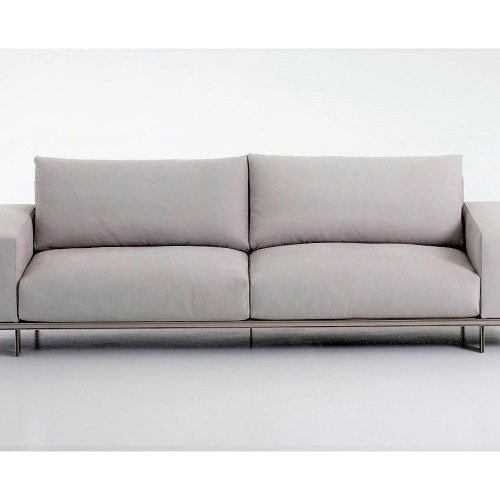 Canapés 150 - Memphis - Canapé en laiton bronzé, hauteur 64 cm, design italien - Pacific Compagnie.