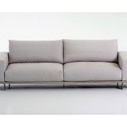 Canapés 150 - Memphis - Canapé en laiton bronzé, hauteur 64 cm, design italien - Pacific Compagnie.